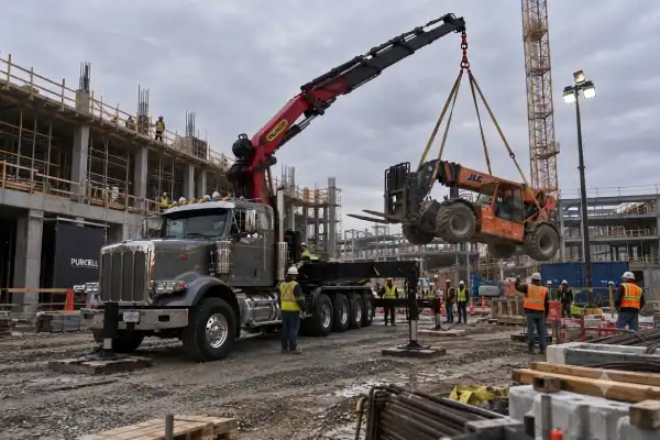 Industrial Machine Moving